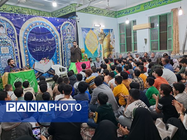 محفل انس با قرآن در حسینیه ارشاد قائمشهر