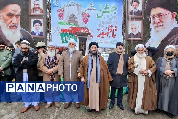 راهپیمایی باشکوه 22 بهمن در شهر فریمان