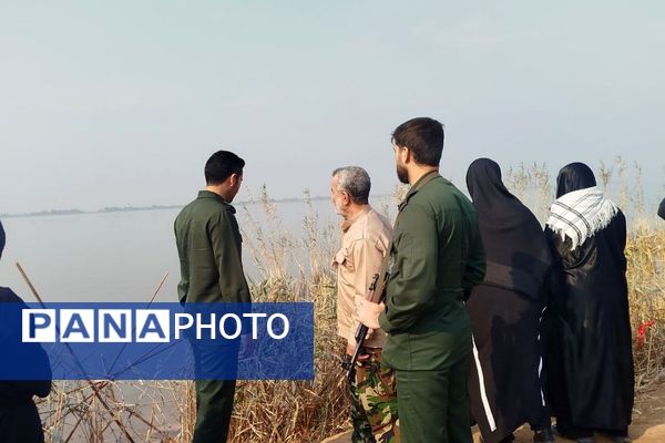 ورود کاروان راهیان نور دختران پیشوا به سرزمین حماسه