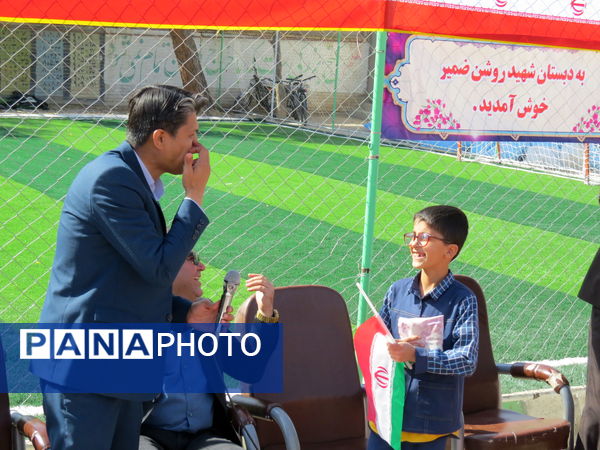 افتتاح همزمان ۸ پروژه ورزشی در مدارس خراسان شمالی به مناسبت هفته تربیت‌بدنی