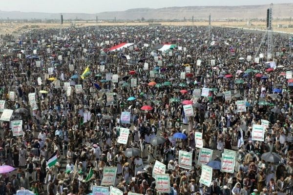 دهها هزار نفر در مغرب، یمن و موریتانی در حمایت از غزه تظاهرات کردند