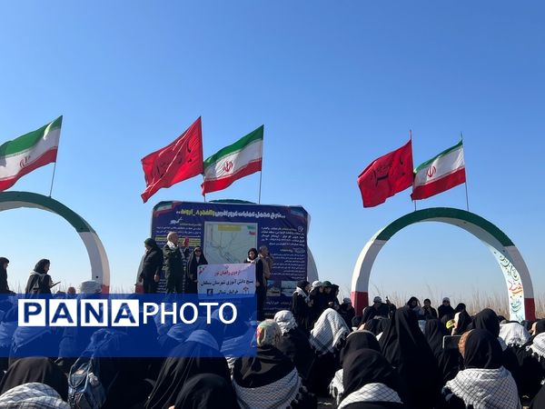 حضور دانش آموزان سملقان در راهیان نور