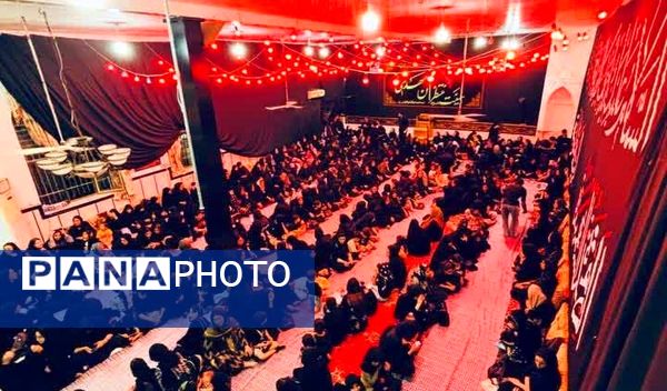 حضور پرشور عزاداران حسینی در بروجن