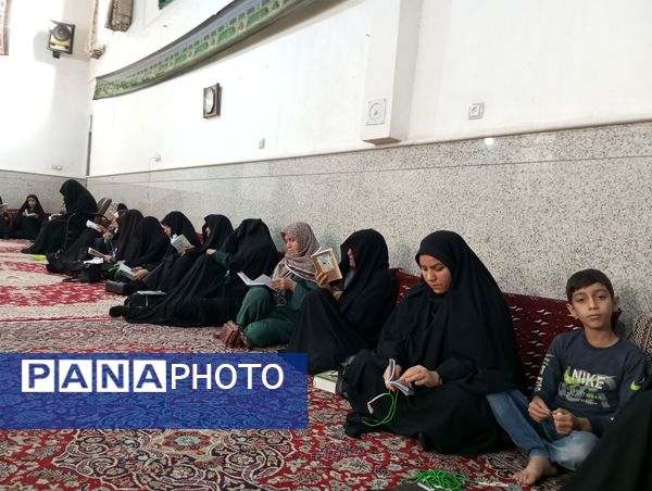 قرائت دعای ندبه در هیئت عاشقان حضرت ابوالفضل نیشابور