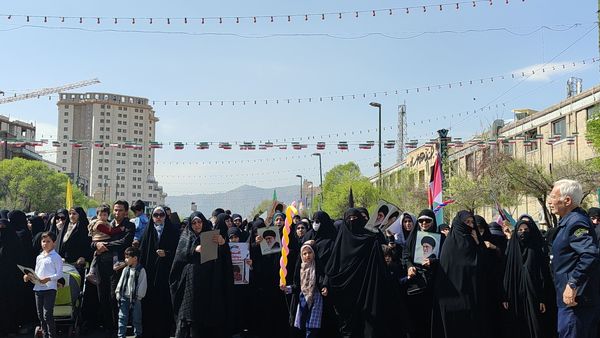 حماسه آفرینی مردم غیور مشهد در راهپیمایی روز جهانی قدس