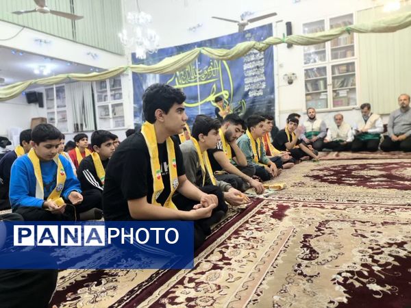 حضور خادمین رضوی در اعتکاف تشکیلاتی سازمان