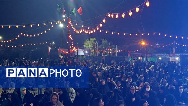 اولین سالروز تدفین شهید گمنام در شهرک شهید تندگویان شهرستان جم