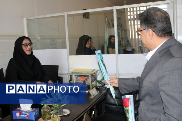 تقدیر از مدیر و کارکنان سازمان دانش‌آموزی استان بوشهر