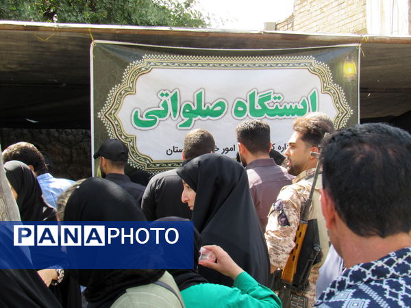 خروش بی‌نظیر سنندج در بدرقه شهید آسمانی رضا بسطامی
