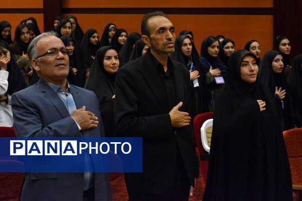 بدرقه دانش‌آموزان بهارستانی به راهیان‌نور