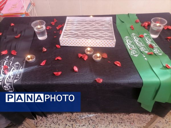 برپایی موکب دانش‌آموزی به‌مناسبت شهادت حضرت فاطمه(س)