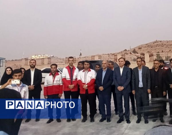 افتتاح ساختمان جمعیت هلال احمر شهرستان جم