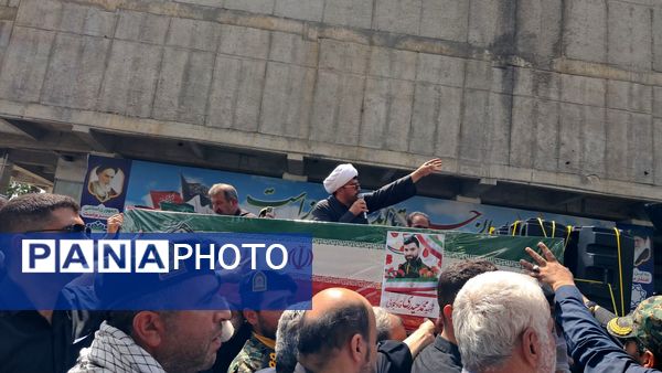 قائمشهر به سوگ شهید محمد حیدری قادیکلایی