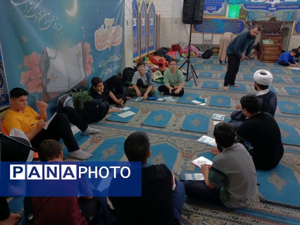 حال‌وهوای معنوی اعتکاف در مسجد حضرت فاطمه(س)