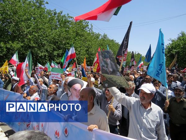 برگزاری راهپیمایی جمعه‌های خشم در بجنورد