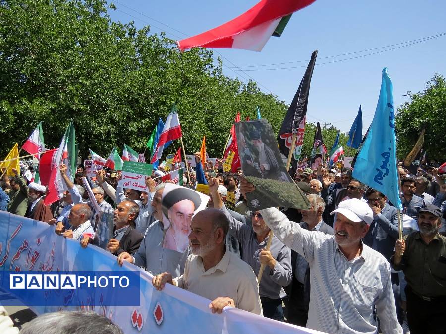 برگزاری راهپیمایی جمعه‌های خشم در بجنورد