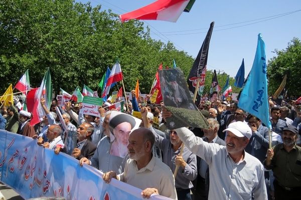برگزاری راهپیمایی جمعه‌های خشم در بجنورد