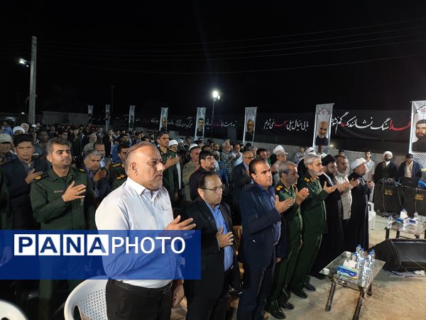 گرامیداشت یاد و نام شهدا در هفتمین یادواره روستای شیوه‌‌‌ای 