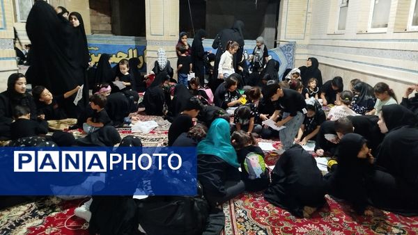 شب چهارم محرم در مجمع انصار الحسین نیشابور 