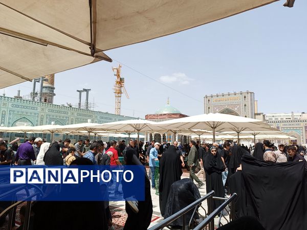 مراسم پیاده‌روی جاماندگان اربعین در مشهد