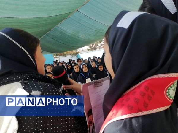 سه شنبه های مهدوی در دبستان ناهید نخودی 