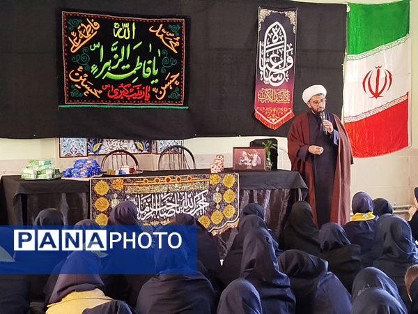 لحظات فاطمی در مدرسه شهید قنبری لاله تبریز