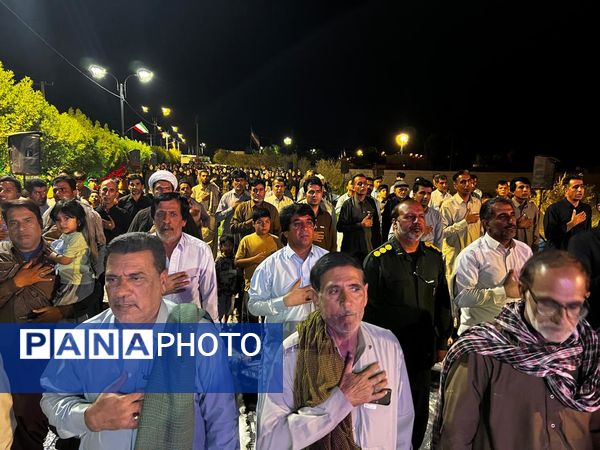 یادواره شهدای گمنام بخش چاه‌دادخدا و اولین سالگرد شهید سید حسن نصرالله