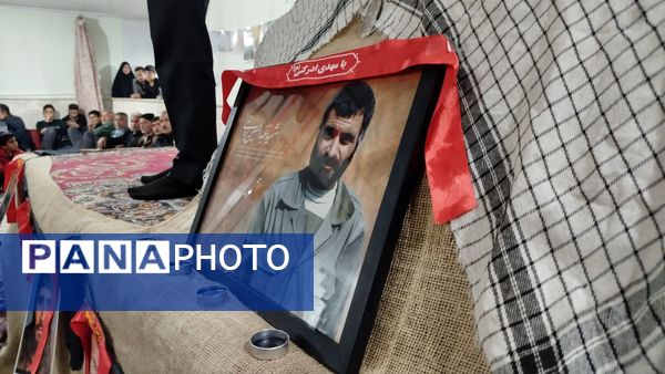 یادواره شهدا در روستای قاسمی نیشابور