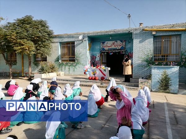 المپیاد ورزشی در مدرسه شهید نجفیان خلیل آباد 