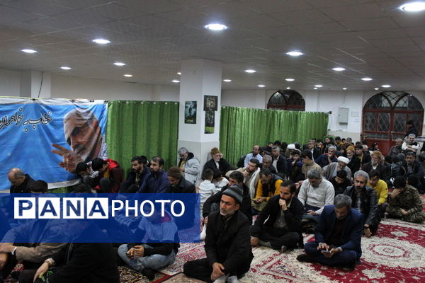 گرامیداشت پنجمین سالگرد شهادت سردار سلیمانی در شهر درق 