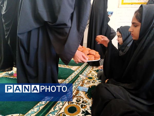 مراسم سوگواری شهادت حضرت فاطمه زهرا س در مدرسه گلشاد خلیل آباد 