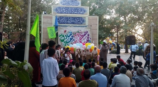 میهمانی بزرگ امت احمد(ص) در شهرستان خلیل‌آباد
