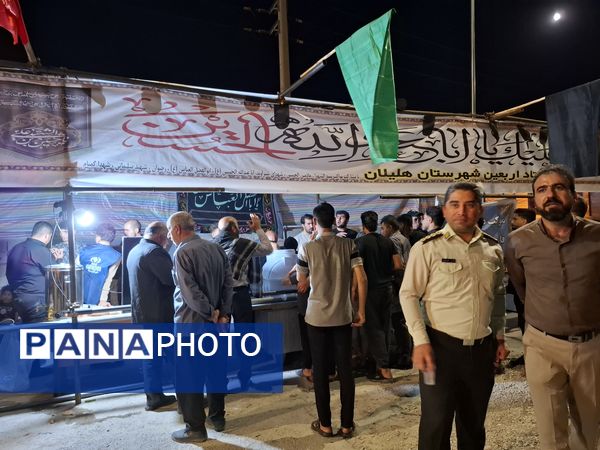 خدمات‌رسانی به زائران اباعبدالله الحسین (ع) درمواکب شهرستان هلیلان 