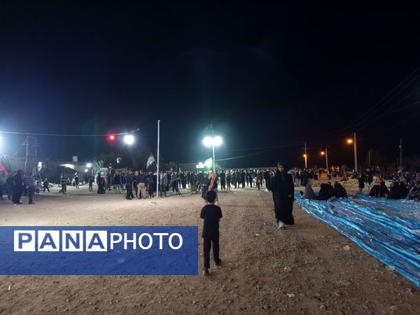 اجتماع بزرگ تاسوعای حسینی در بخش احمدی
