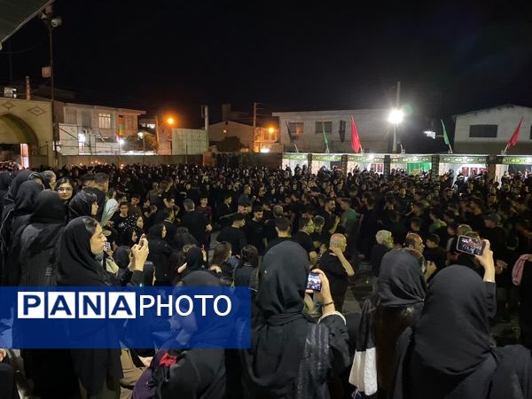شام غریبان حسینی در گلوگاه 