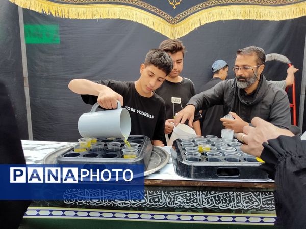 فردیس میزبان پیاده‌روی پرشور جاماندگان اربعین شد