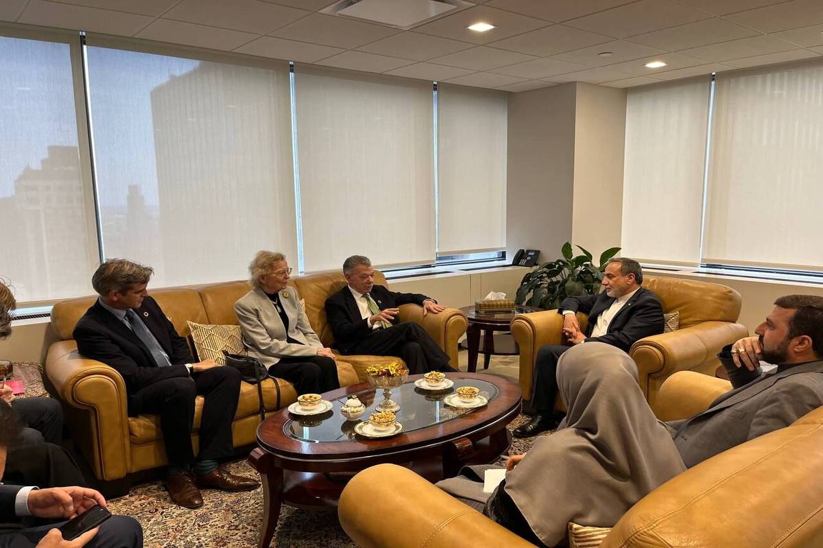 دیدار گروه الدرز با وزیر خارجه جمهوری اسلامی ایران