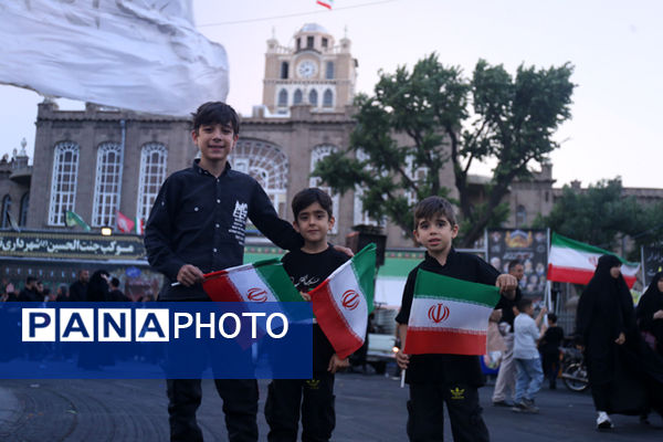 تجمع بزرگ ضد صهیونیستی و حماسی هیات‌های حسینی در تبریز