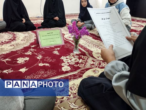 ویژه برنامه گرامیداشت شهادت حاج قاسم در دبیرستان دخترانه رفعت 