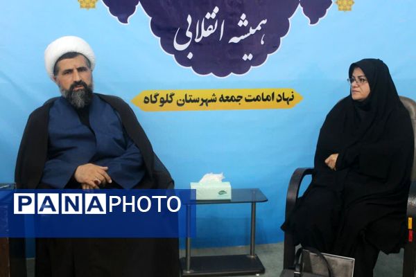تجدید میثاق مدیر آموزش و پرورش گلوگاه با شهدا و دیدار با امام جمعه شهرستان 