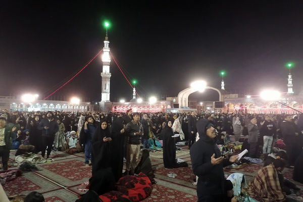 مراسم احیای دومین شب قدر در مسجد مقدس جمکران