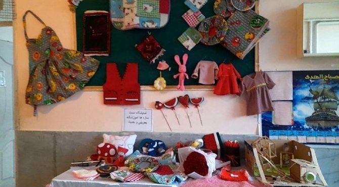 هفته فرهنگ و هنر در مدارس حدیث و بحرینی ملایر