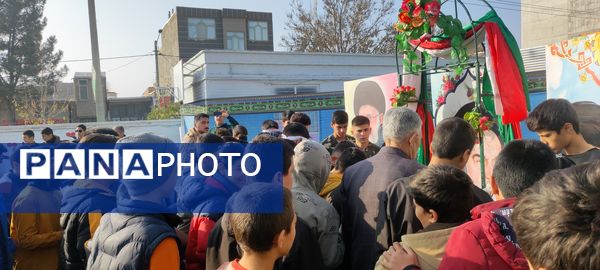 مدرسه فرزانگان شهرستان شیروان، میزبان شهدای گمنام