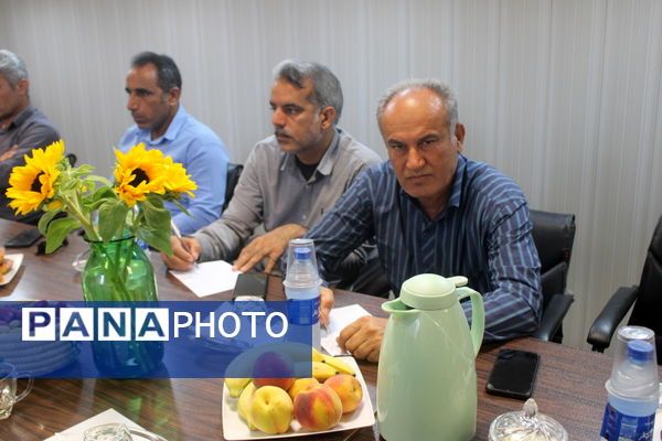 جلسه برنامه ریزی مسابقات و جشنواره های هیئت ورزش روستایی و بازی های بومی محلی استان بوشهر