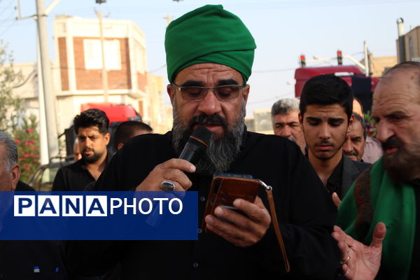 آیین نخل‌برداری شهادت امام رضا (ع) در یزد
