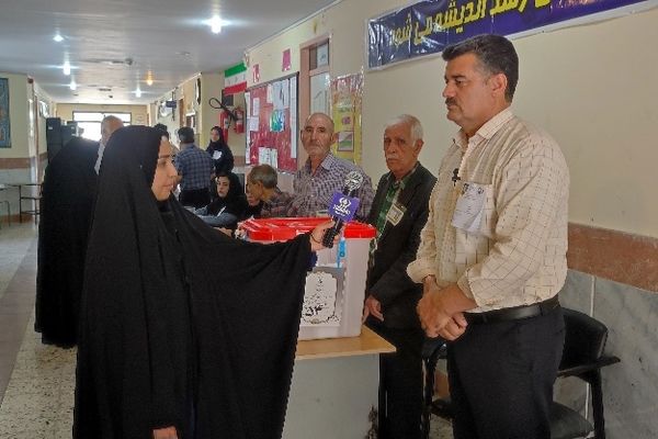 حضور باشکوه مردم شهرستان شیروان در انتخابات مرحله دوم ریاست‌جمهوری