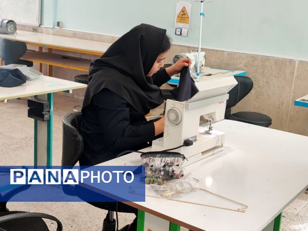 بازدید از کارگاه طراحی دوخت هنرستان ثمین