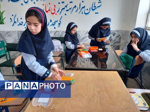 بازدید دانش آموزان دبستان ناهید نخودی از پژوهشرای نیشابور