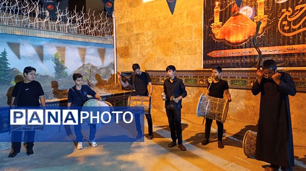  عزاداری هیئت اجتماع حسینی در ناحیه 7 مشهد