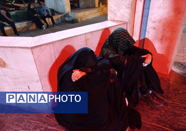 برگزاری مراسم شب دوم عزاداری ماه محرم در مسجد شهدای گمنام 